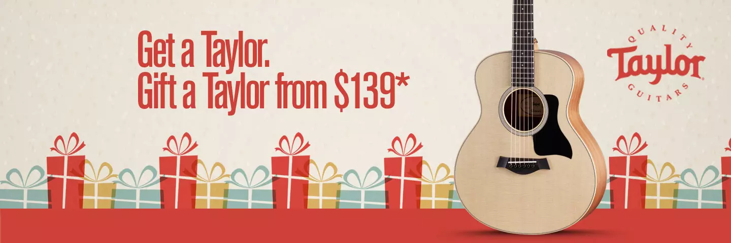 Taylor Guitars Get One/Gift One Holiday Event